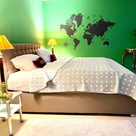Doppelzimmer Gartenblick Villa Julian 奥利希 外观 照片