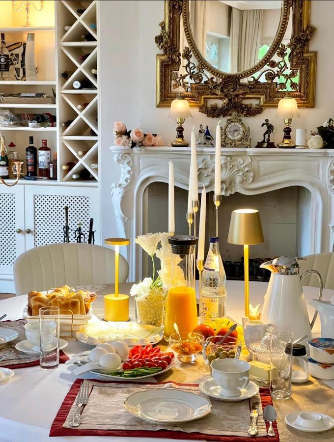 Doppelzimmer Gartenblick Villa Julian 奥利希 外观 照片